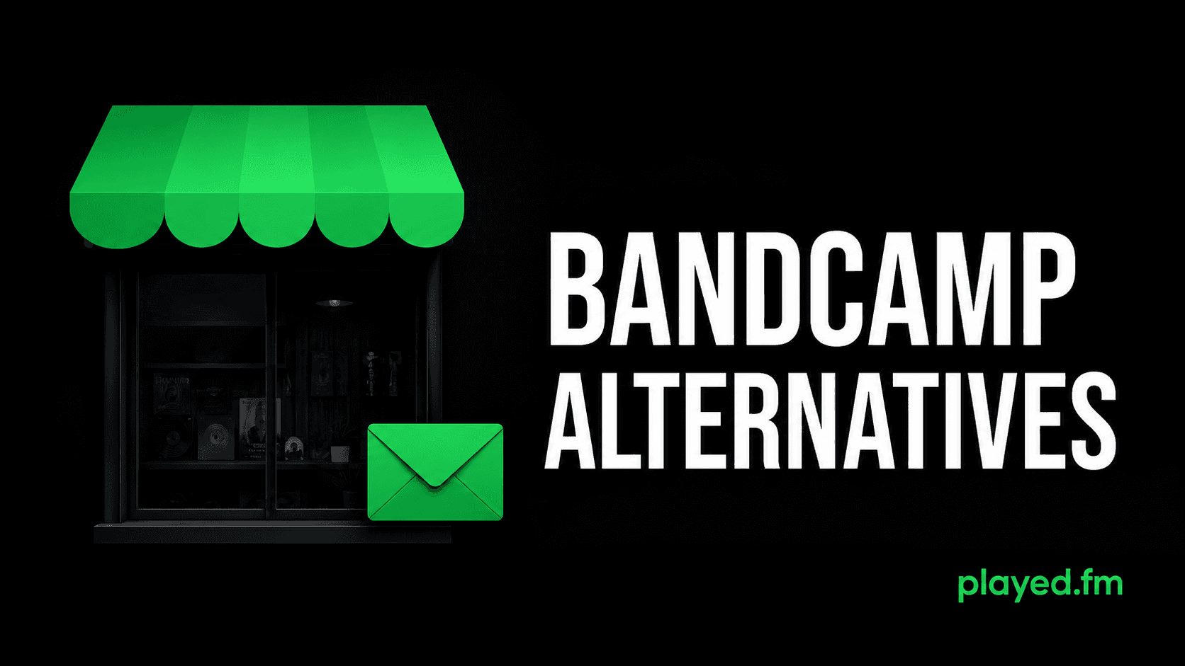 Bandcamp alternatives in 2026 — where independent artists sell music direct to fans, compared on fees, fan data and discovery