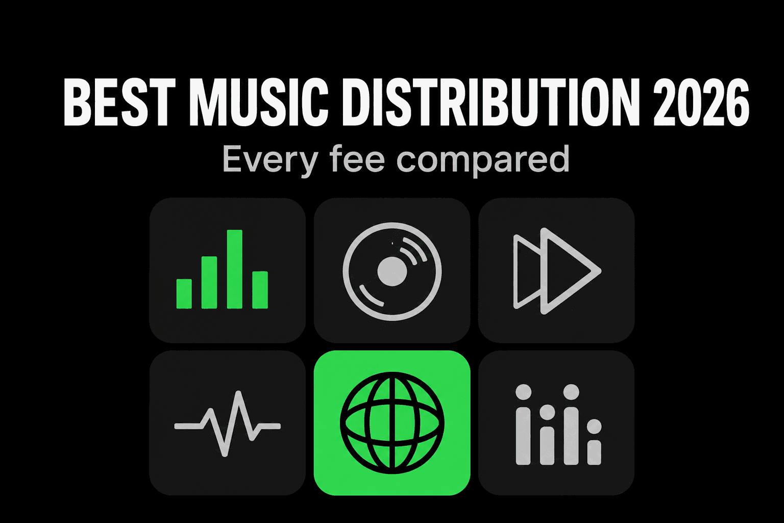 Best music distribution services in 2026 — every fee compared
