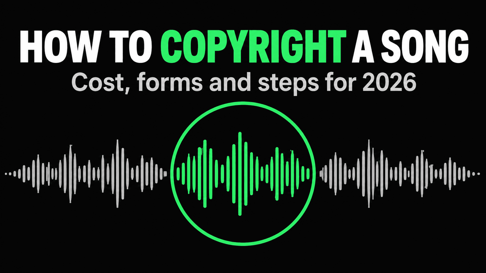 How to copyright a song in 2026: cost, forms and steps for registering music in the US