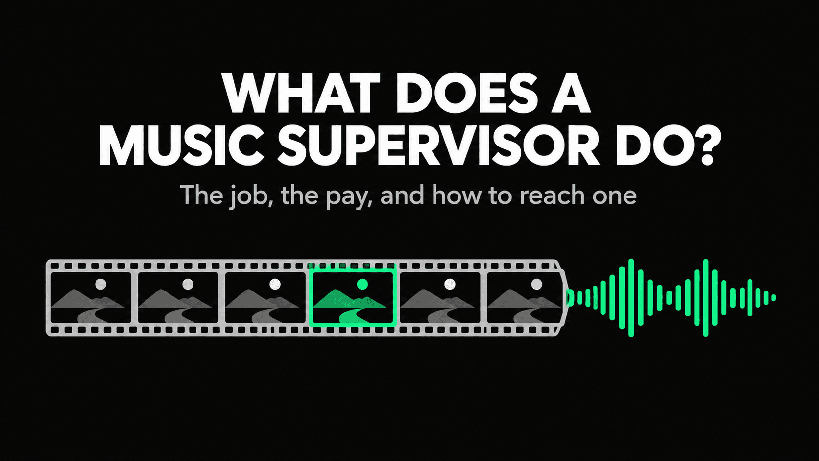 What does a music supervisor do: the job, the pay, and how independent artists reach one